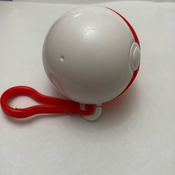 1999 Burger King Pokemon #27 Sandshrew keychain with Pokeball - Picture 11 of 12